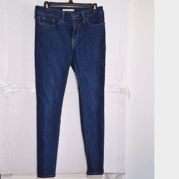 Women's Levis 311 Shaping Skinny Jeans Medium Wash Stretchy Mid-Rise Size 28 - Picture 1 of 7